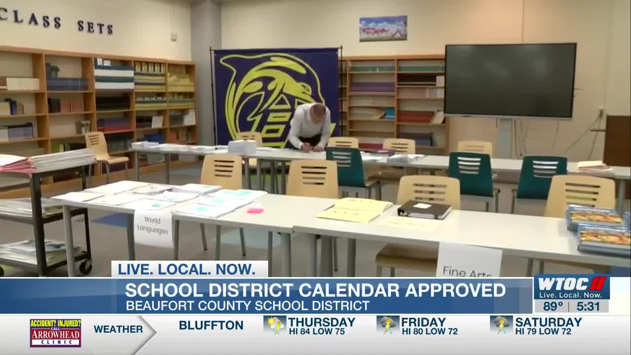 Beaufort County School District calendar finalized