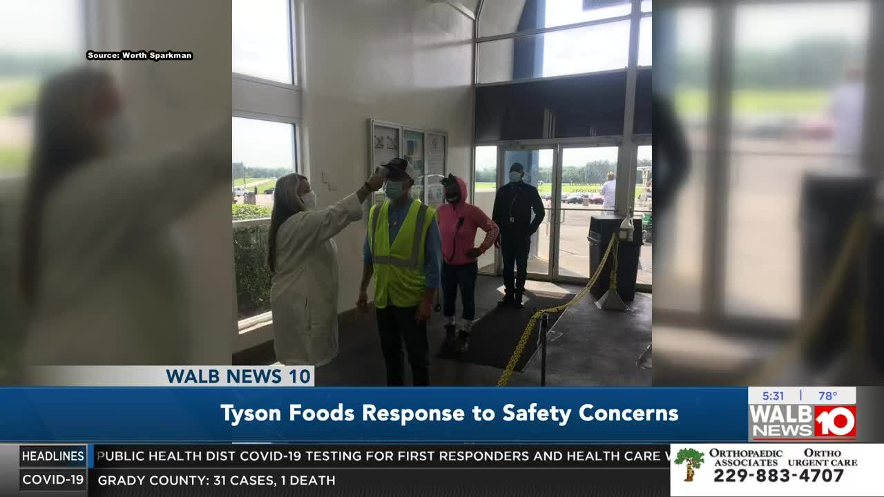 Tyson Foods Complex Manager In Camilla Comments On The Scrutiny Of Worker S Safety