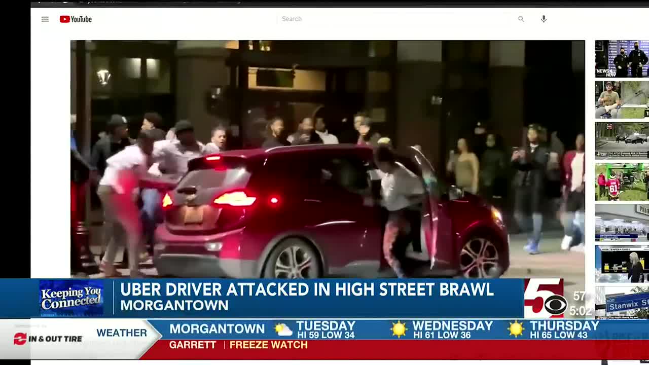Uber driver caught in large High Street brawl recovering from attack