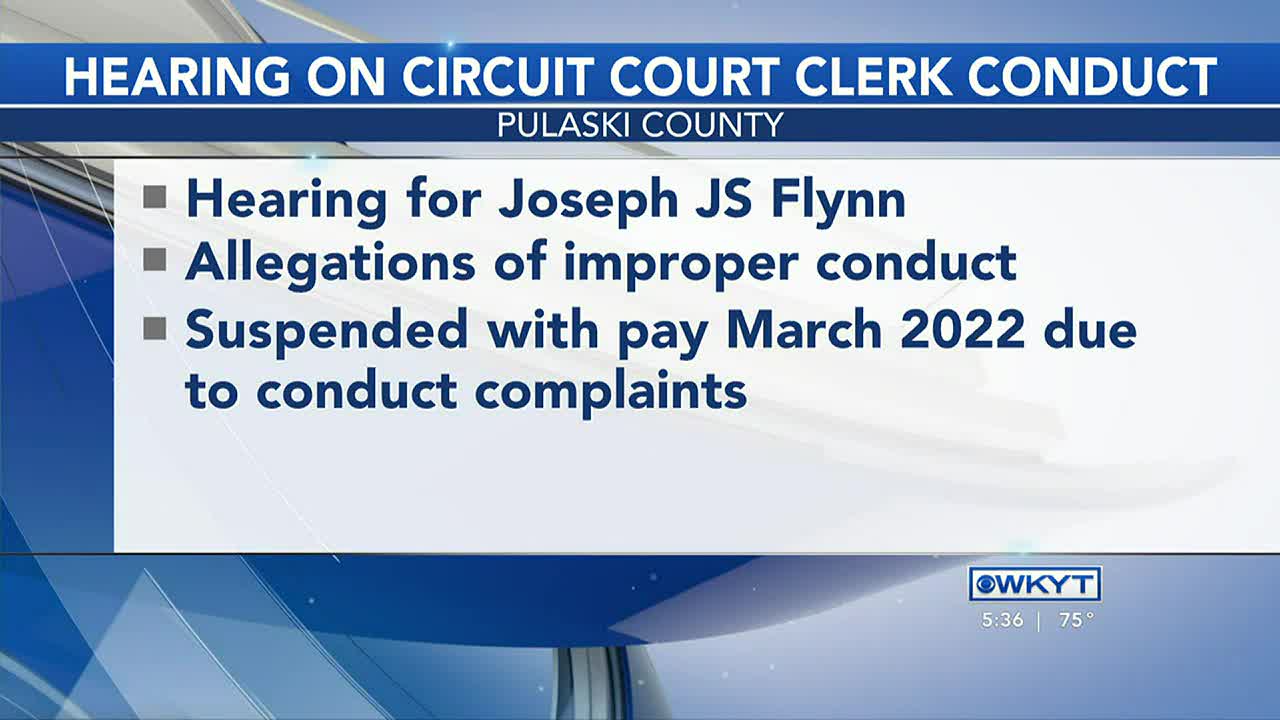 Pulaski County circuit court clerk facing possible removal from position
