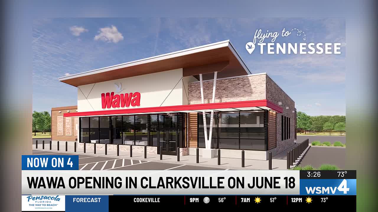 Tennessee's first Wawa is opening next month in the Midstate