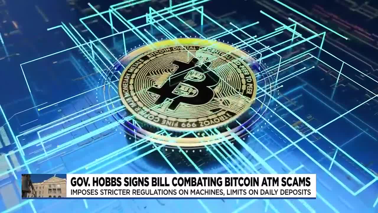 Arizona governor signs bill to combat Bitcoin scams