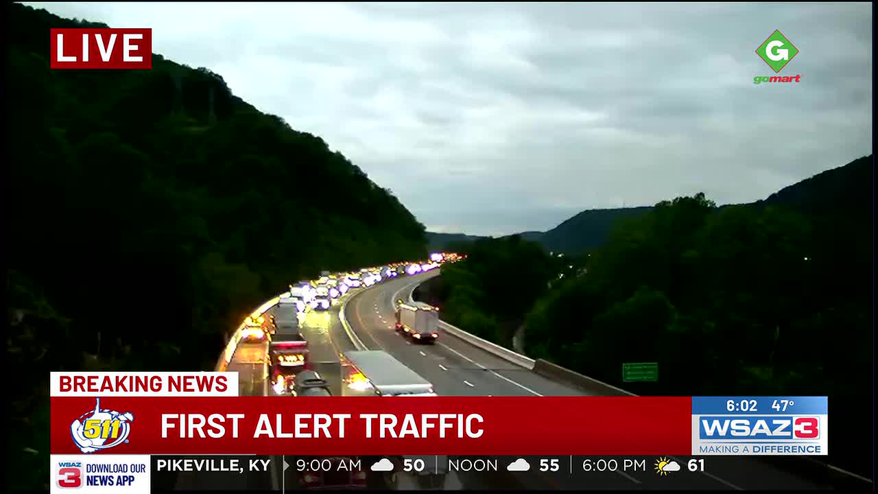 Crash shuts down parts of W.Va. Turnpike