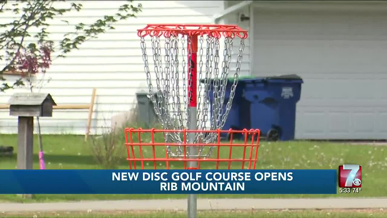 New Disc Golf Course Opens At Liberty Park In Rib Mountain