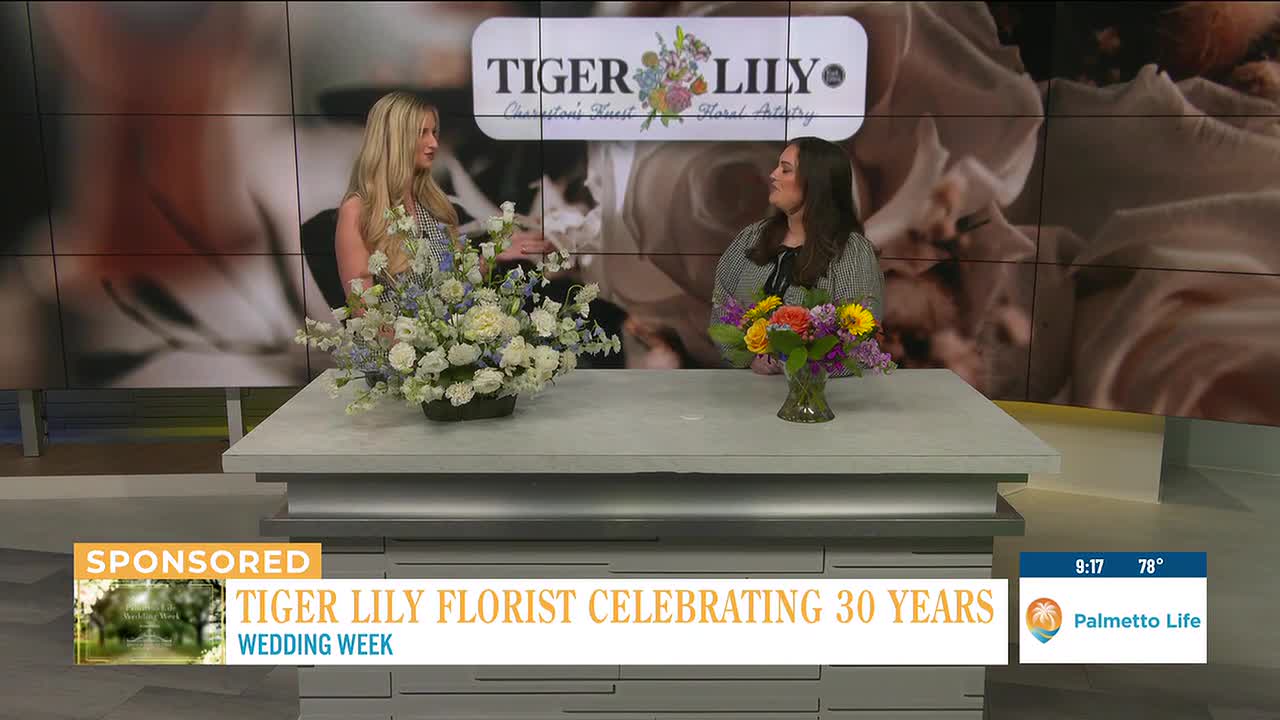 VIDEO: Wedding Week: Tiger Lily Florist - Palmetto Life