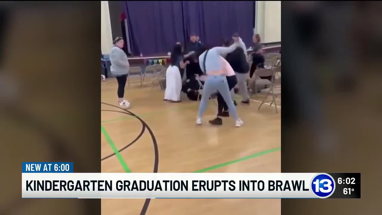 Toledo, Ohio Woman Arrested For Fighting At A Kindergarten Graduation [VIDEO]