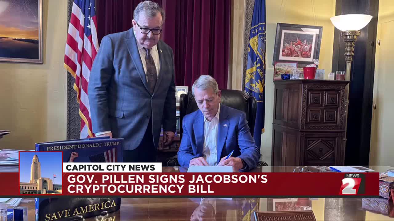 Nebraska governor signs bill regulating cryptocurrency mining to protect  state’s power grid