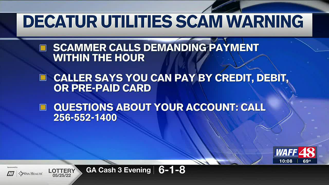 Scam Alert Decatur Utilities