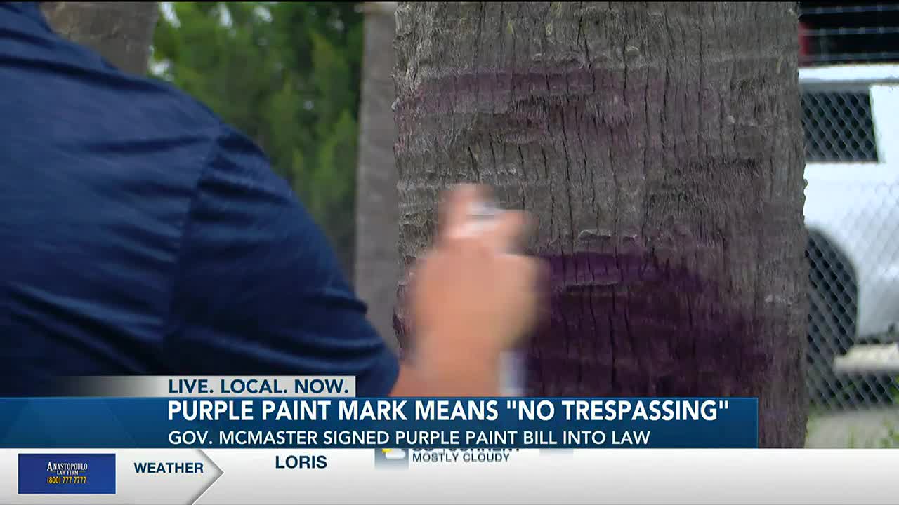 NoTrespassing Purple Paint What It Means and What to Do Explore as