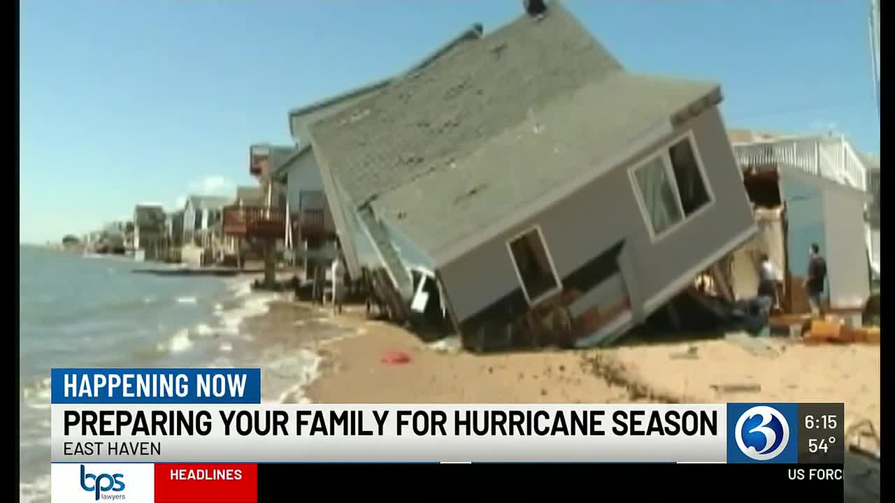 VIDEO: People urged to prepare for hurricane season