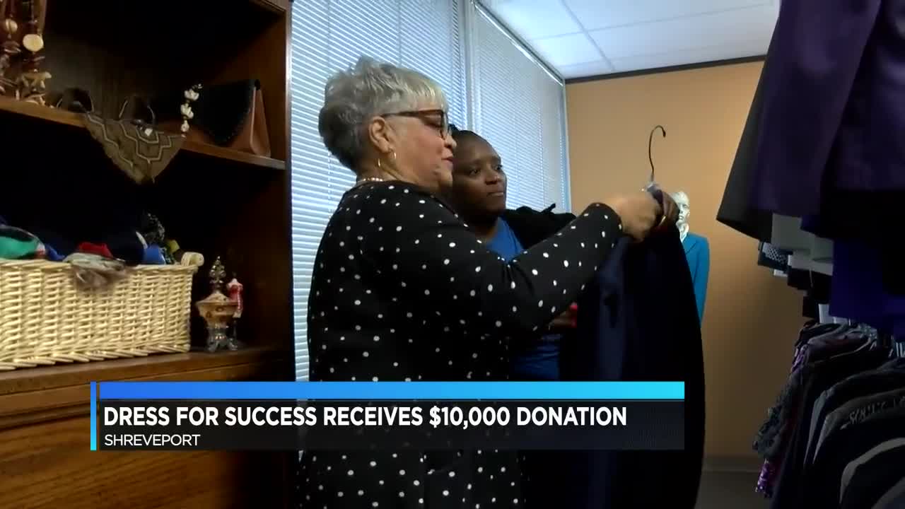 Dress for Success Shreveport-Bossier receives $10K donation