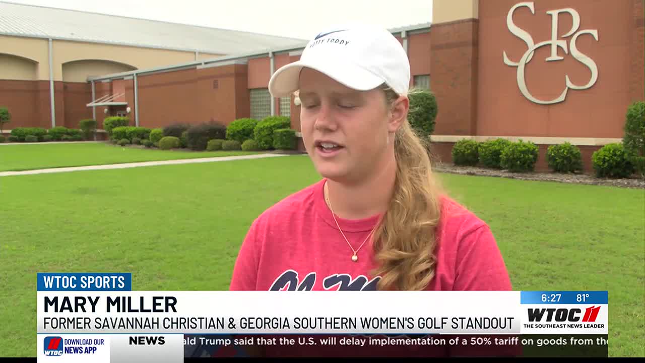 Savannah native Mary Miller leaving Georgia Southern to join women’s golf  team at Ole Miss, image size:1280x720