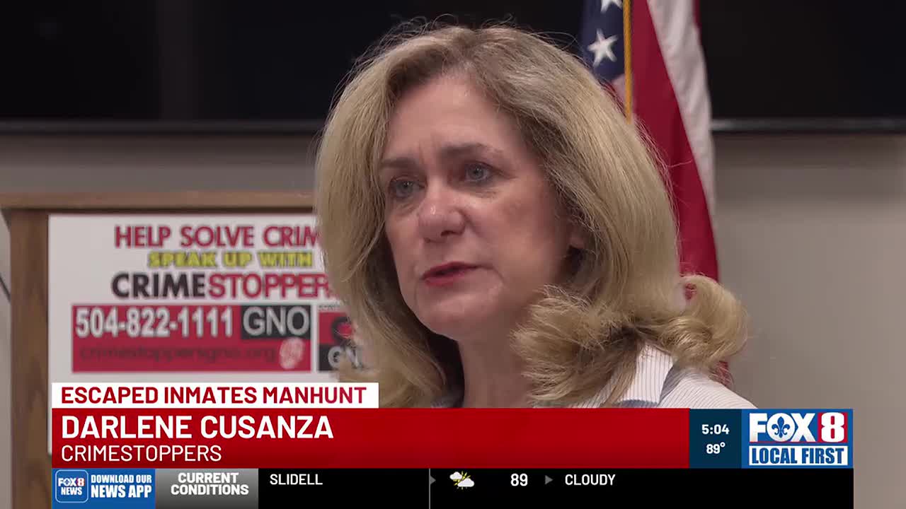 Sister of escaped inmate among 13 accused in Orleans jailbreak