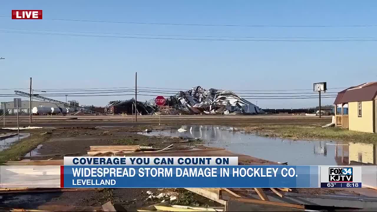 Hockley County sees widespread damage after severe storms