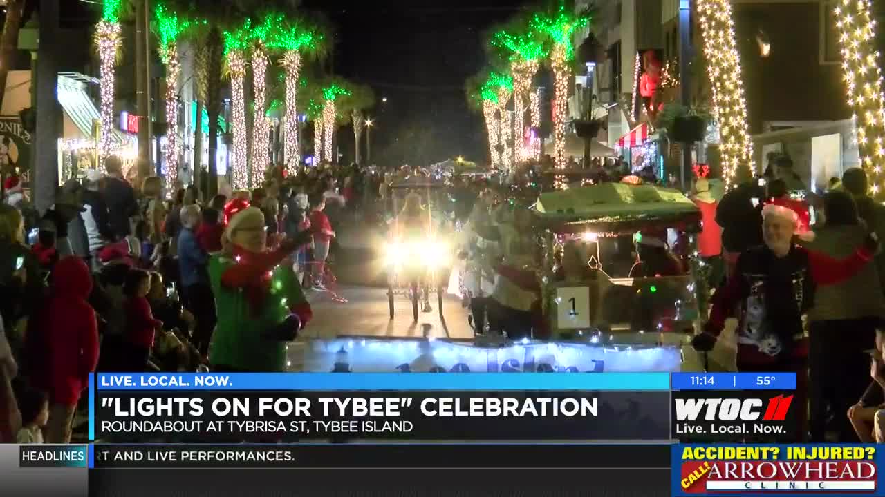 Tybee Island Christmas 2022 Events Lights On For Tybee Celebration Held