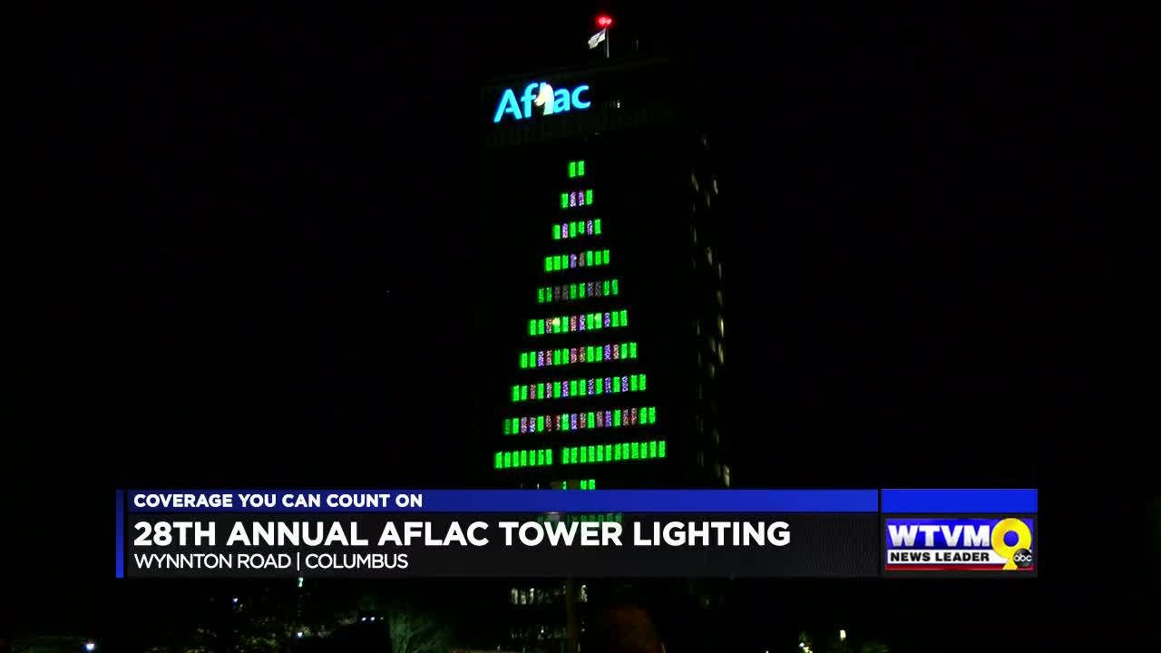 Aflac Christmas Toy Sign Up 2022 Columbus Georgia Aflac In Columbus Hosts Annual Tower Lighting Event To Celebrate The  Holiday Season