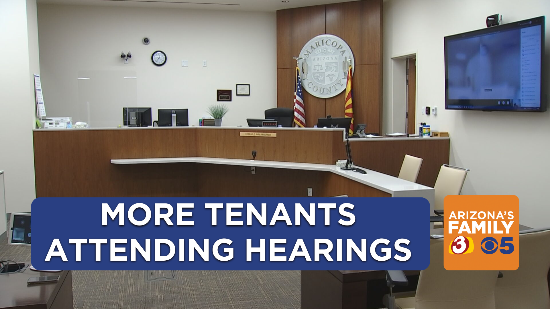 More tenants show up to Maricopa County hearings as evictions increase