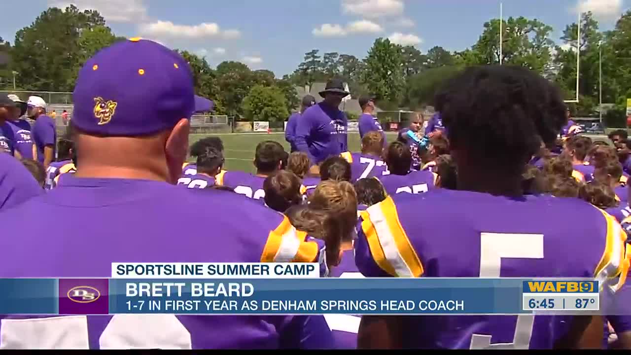 Sportsline Summer Camp Denham Springs Yellow Jackets