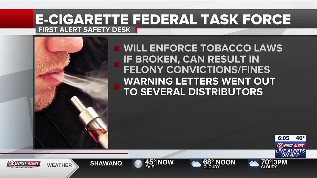 FDA, DOJ team up against illegal e-cigarettes