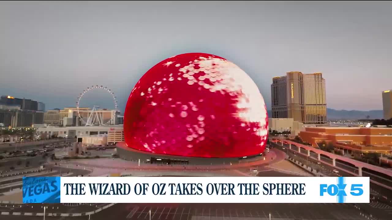 The Wizard of Oz takes over the Sphere