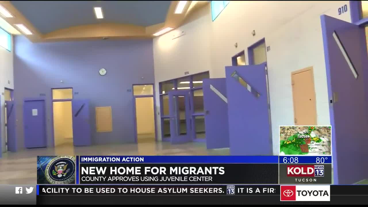 Pima County approves use of juvenile detention center to provide temporary  housing for migrants