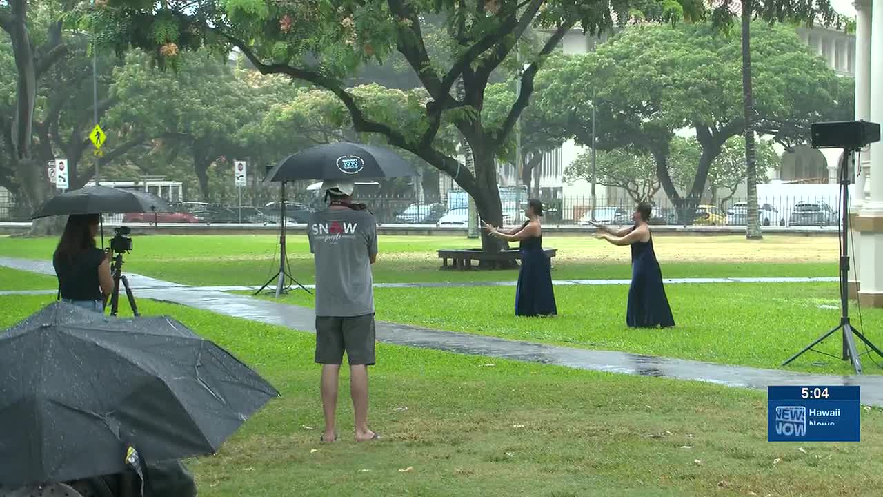 Hokula's maiden voyage celebrated at Iolani Palace 50 years later