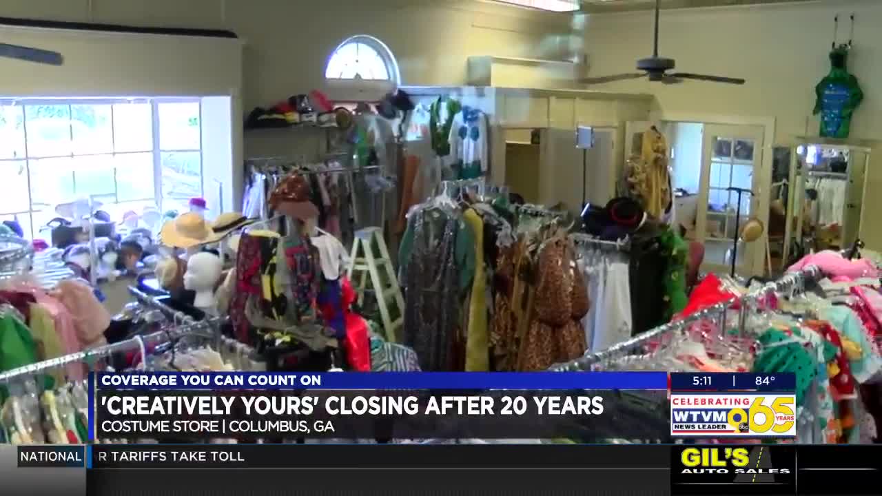 Longtime costume clothing store closing in Columbus