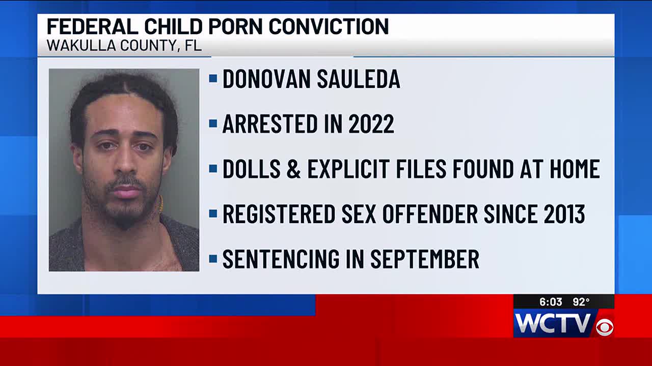Federal jury finds Wakulla County man guilty of numerous child sex crimes