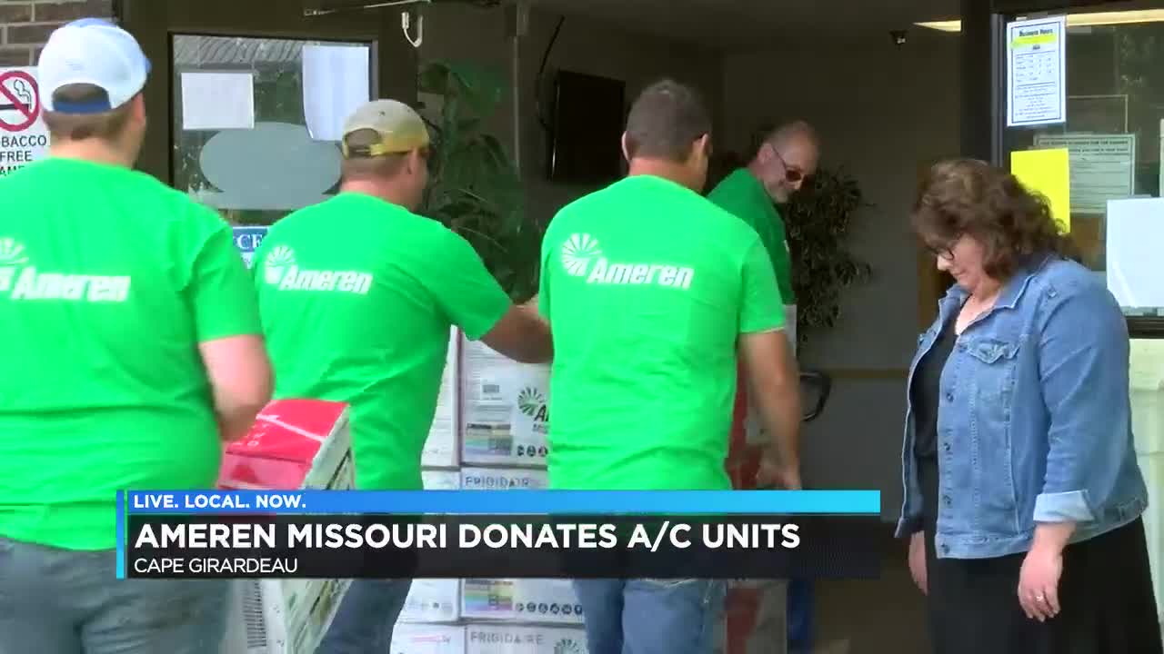 Ameren Donates Air Conditioners For Those In Need