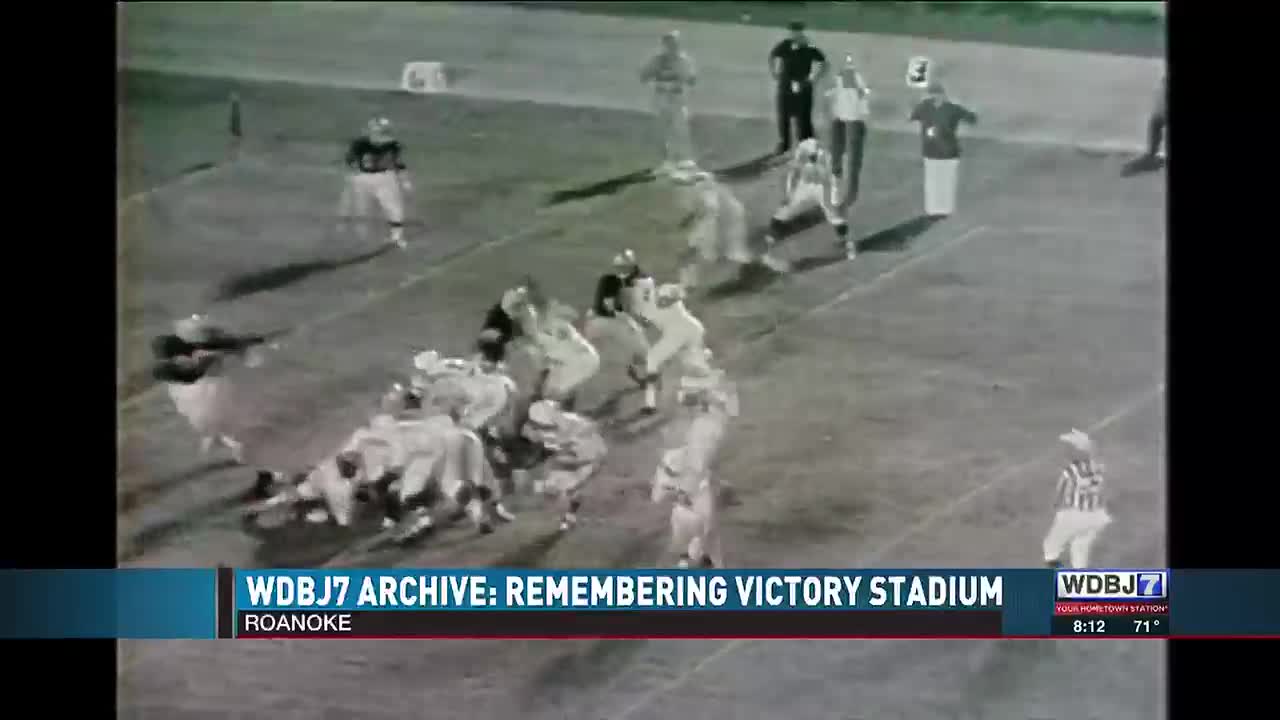 [WV PROJECT]★REST STADIUM JUMPER WDBJ7 Archive: Remembering Victory Stadium