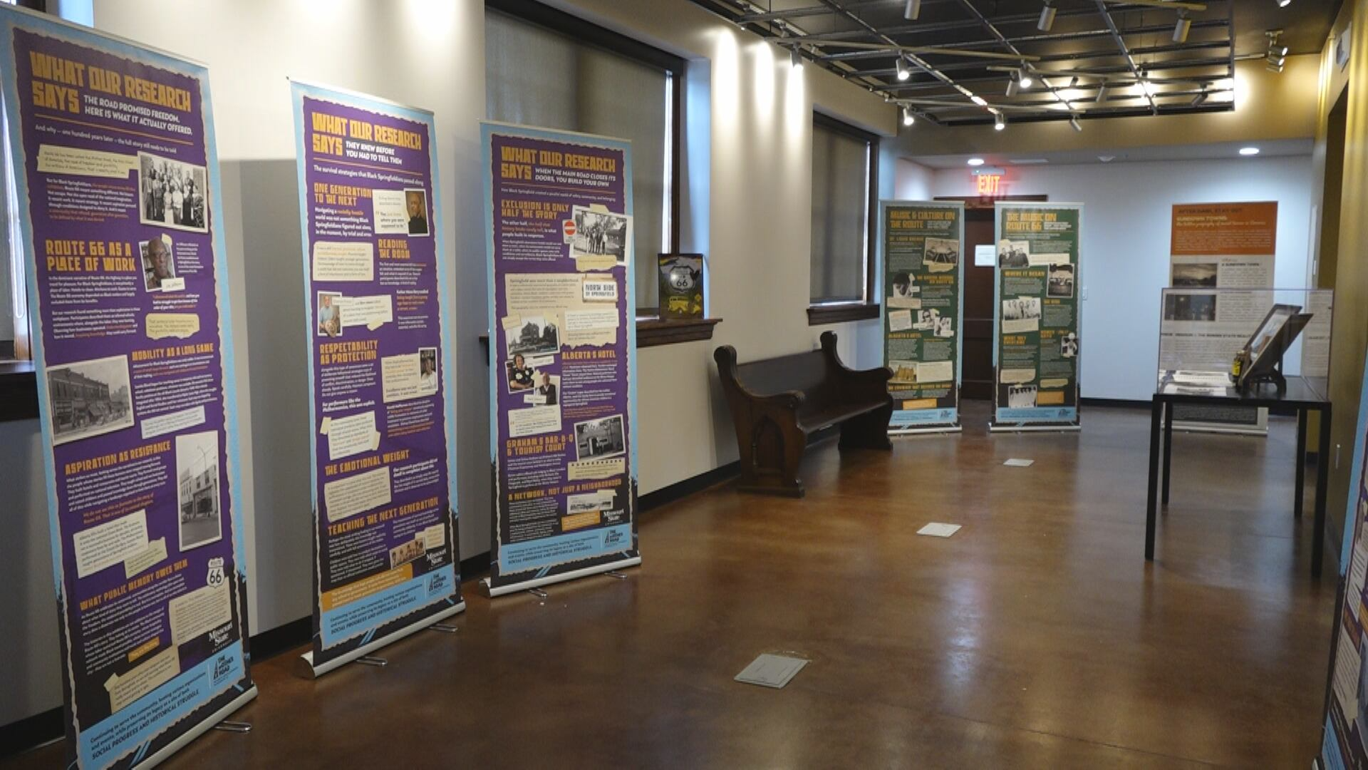 The Mother Road exhibit is open to the public in Springfield
