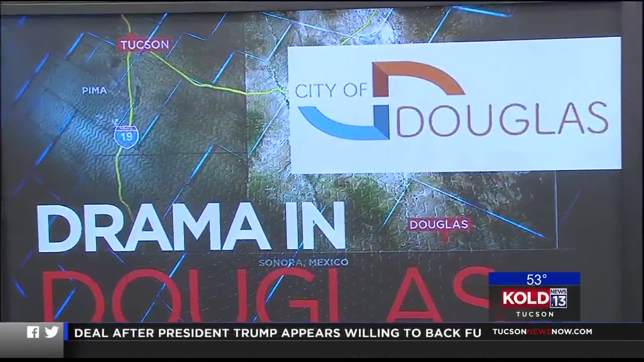 Drama in Douglas