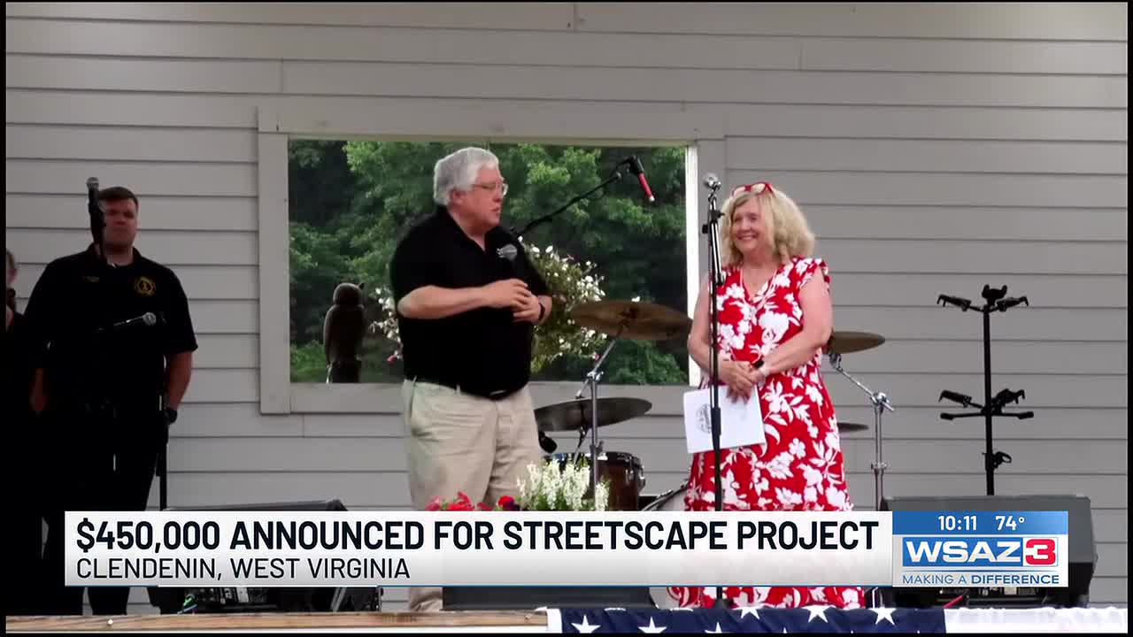 $450,000 announced for streetscape project