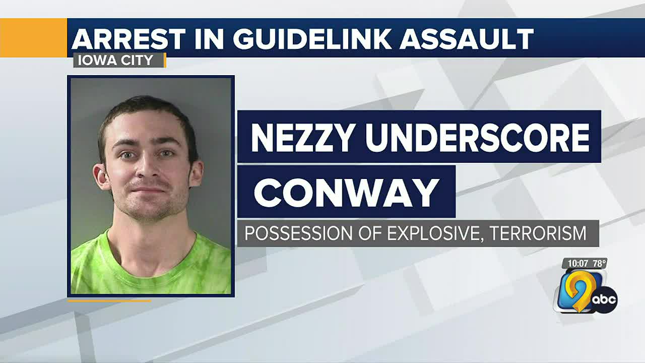 Iowa City assault suspect reportedly made incendiaryexplosive device