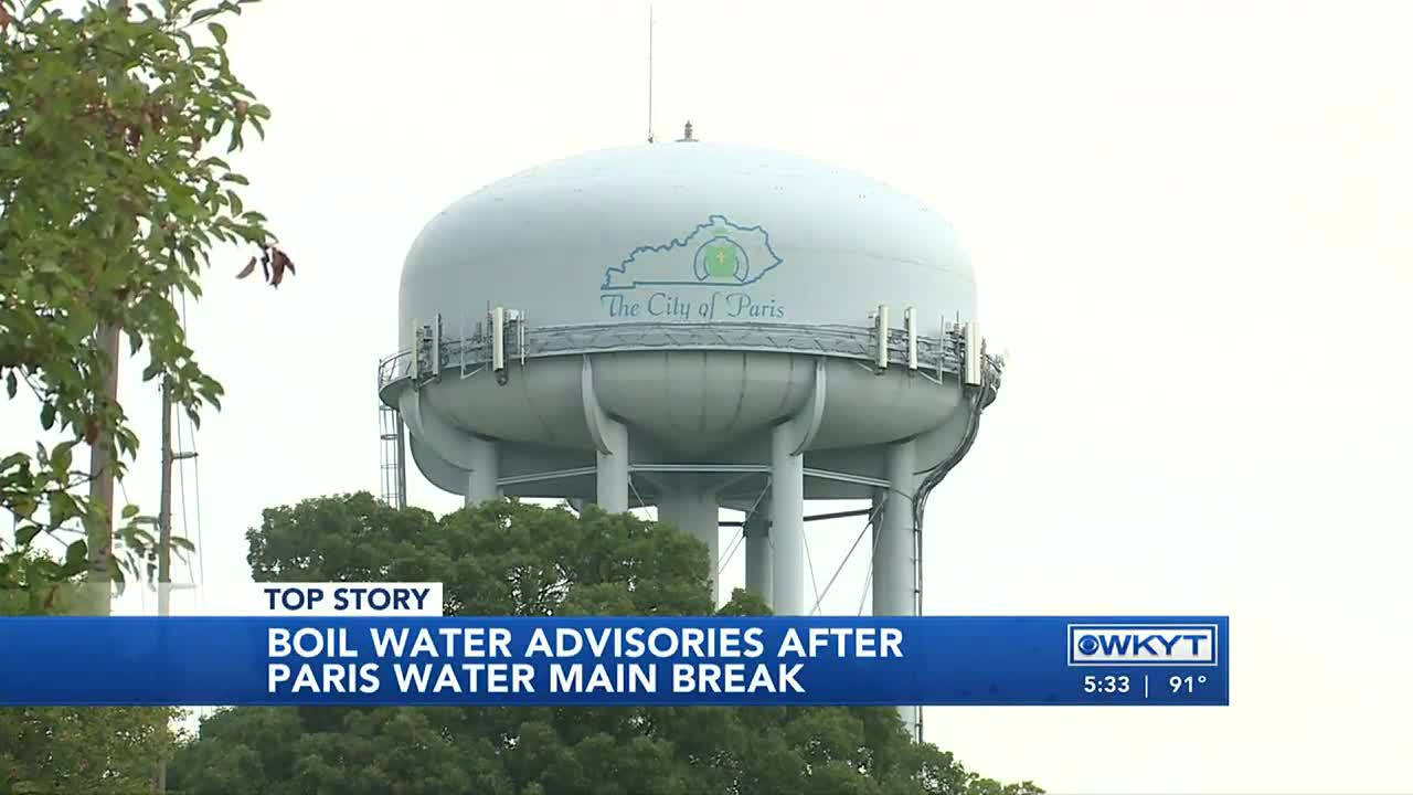 Kycity under boil advisory after major water main break
