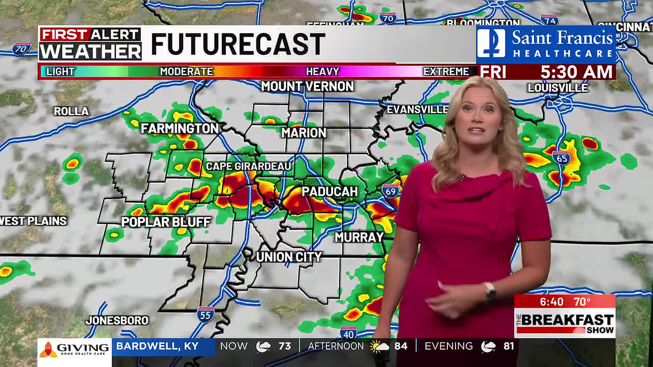 Warm and windy with chances for storms on the way