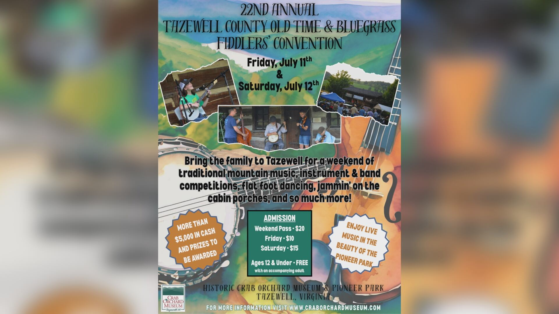 Tazewell Co. Fiddlers' Convention returning for its 22nd year