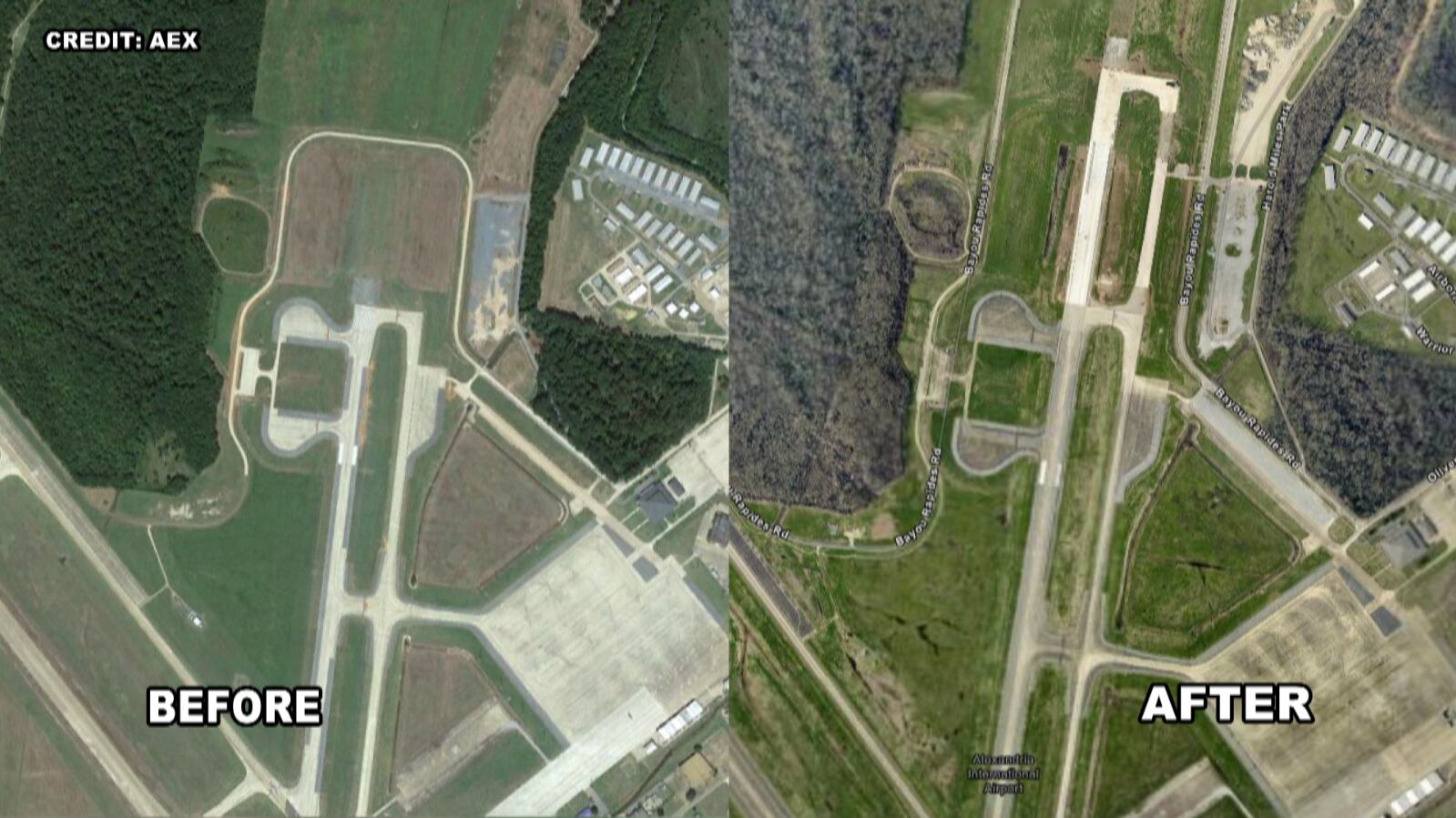 PHOTOS: AEX completes runway extension