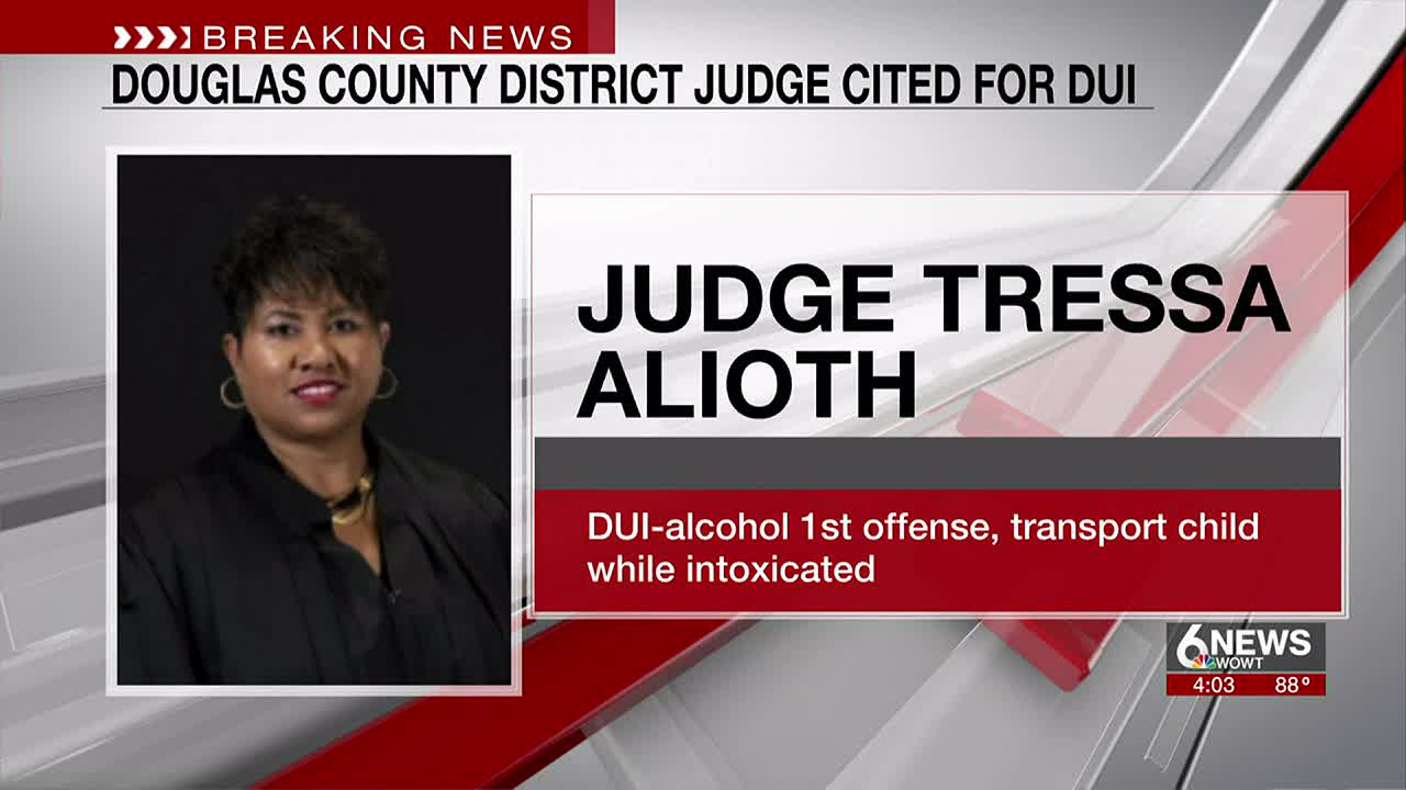 Douglas County District Court judge ticketed for DUI