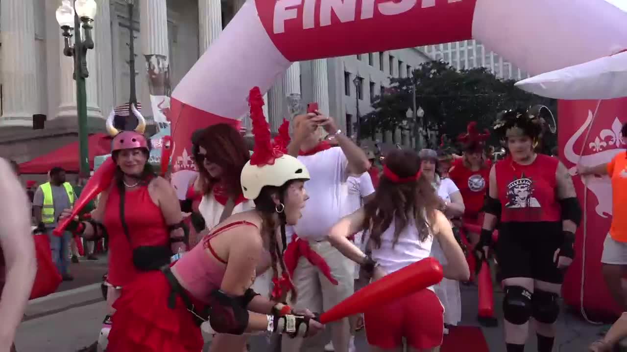 red dress day new orleans Red Dress Run