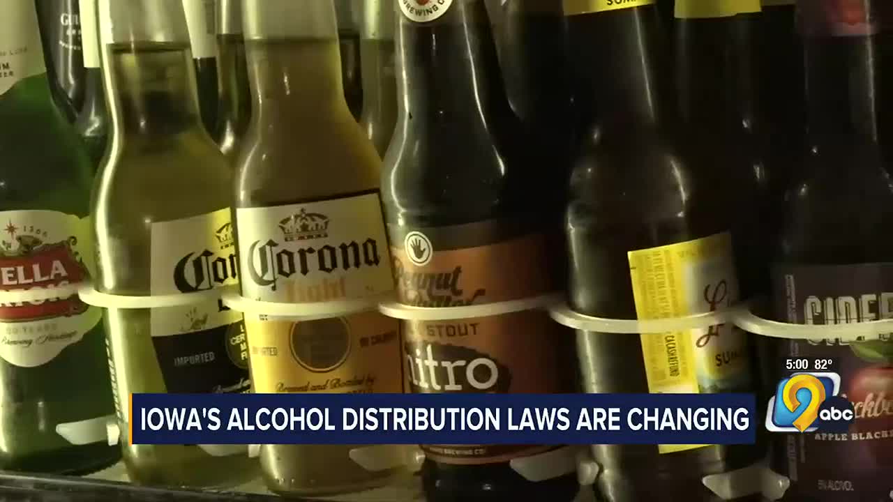 Iowa's alcohol distribution laws to change in January, easing access to  beer for businesses who sell it