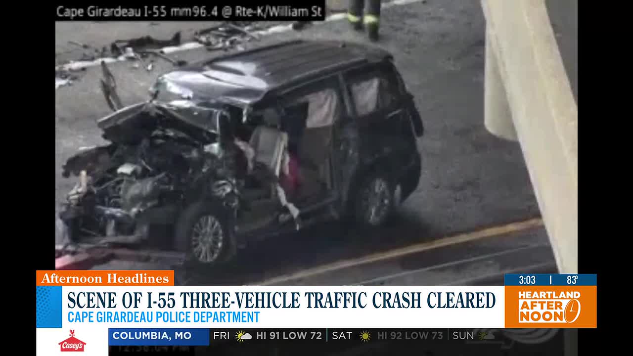 DRONE12: Cape Girardeau police warn of heavy traffic near 7 Brew