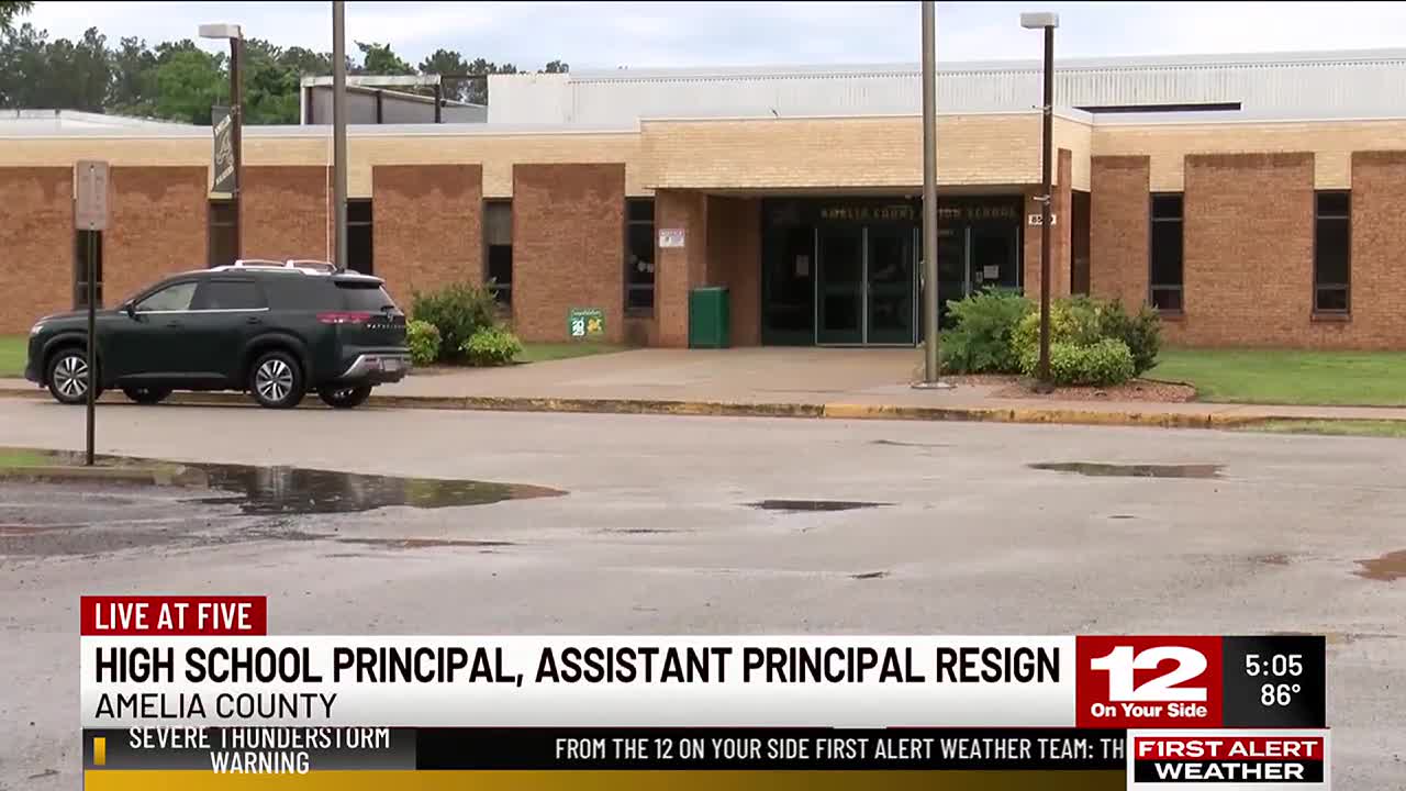 Amelia High School principal, assistant principal resign – WWBT