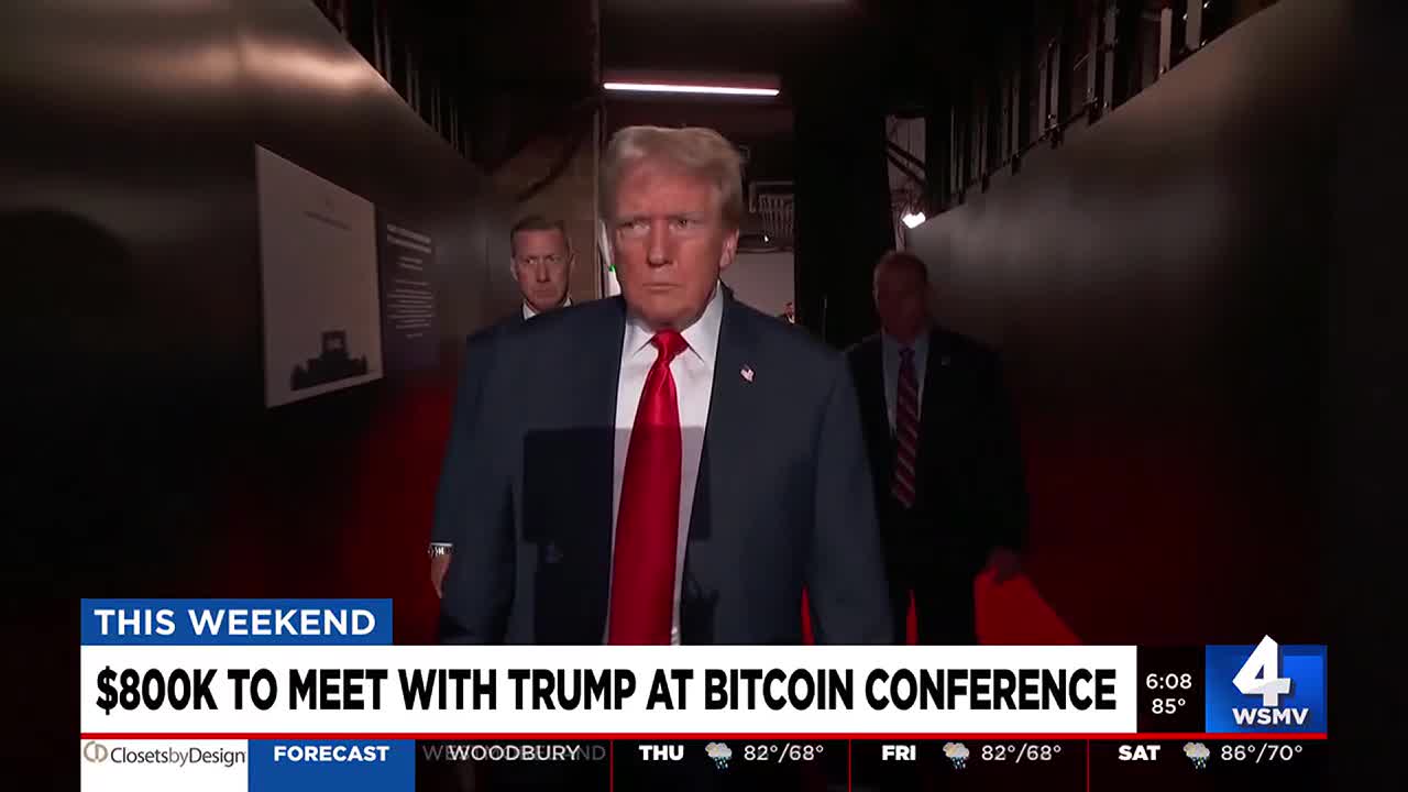 Trump to host private meeting at Nashville Bitcoin Conference with $800K  pricetag
