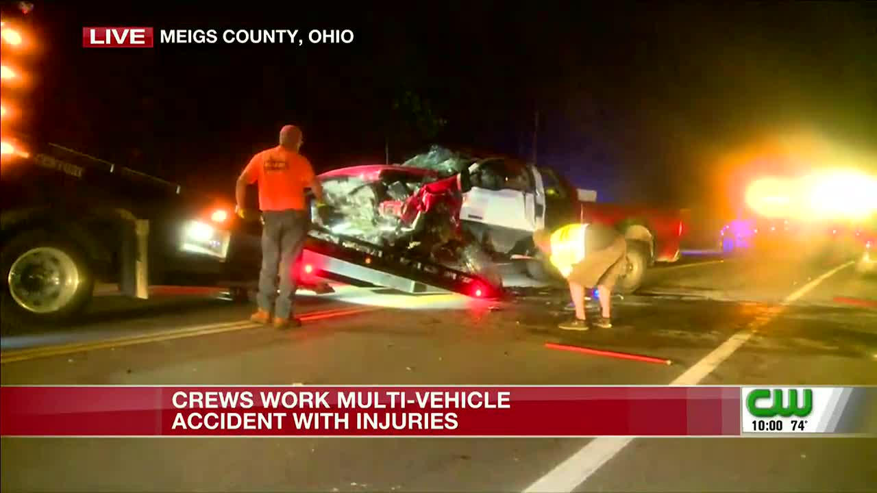 Crews Work Multi Vehicle Fatal Accident