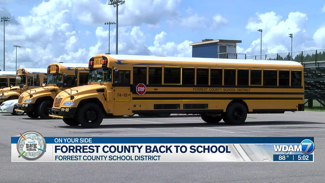 Forrest Co. School District welcomes back students