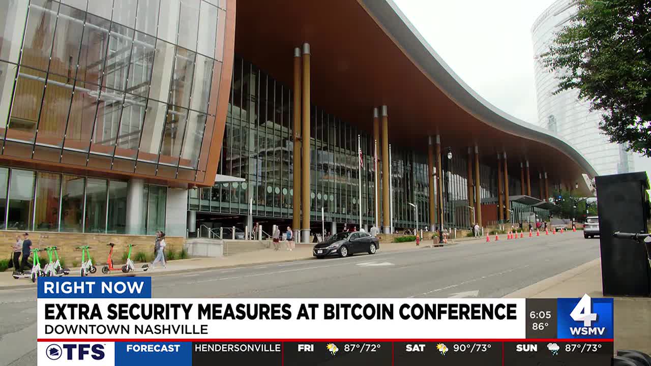 Extra security measures at Bitcoin Conference