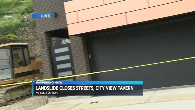 Landslide In Mt Adams Damages Homes Forces Bar To Close