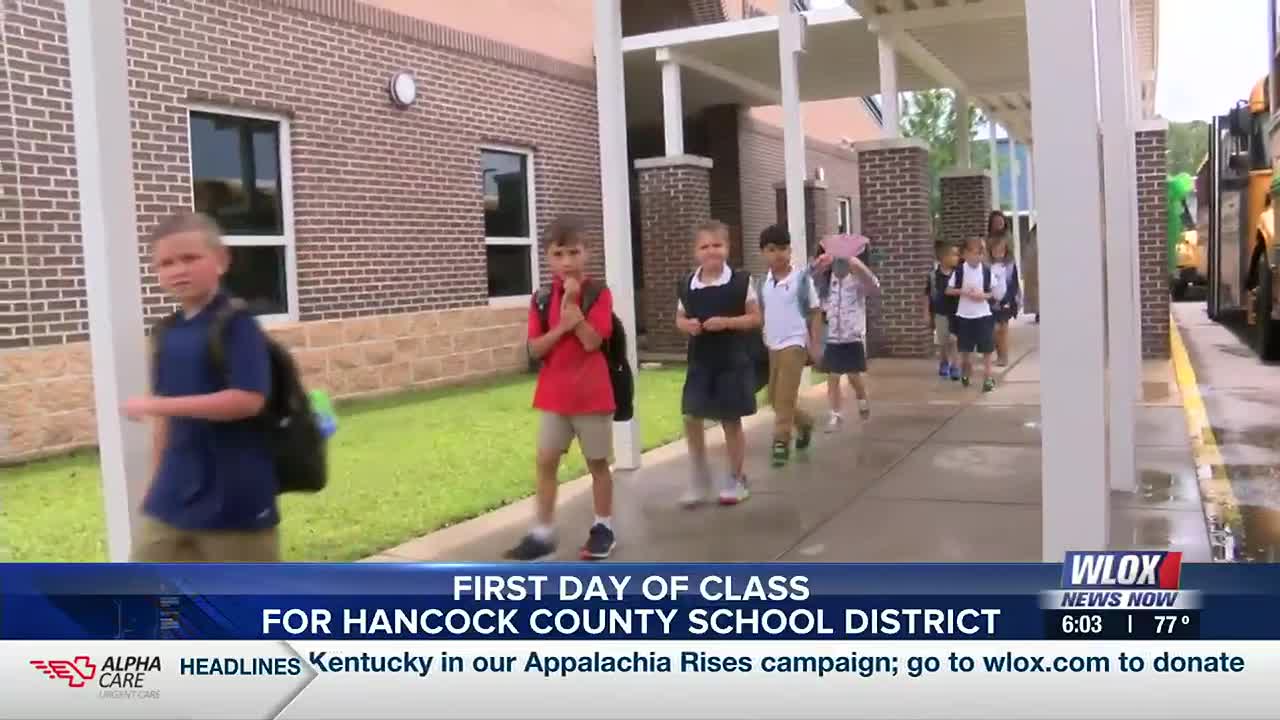 First day of class for Hancock County School District first-day-of-class-for-hancock-county-school-district
