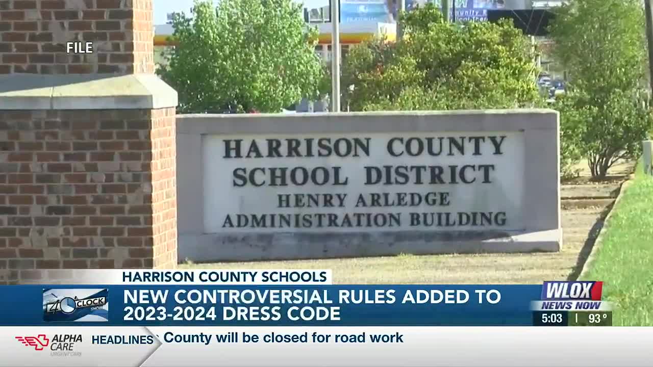 Harrison County Schools adds controversial rules to dress code ahead of  Friday start